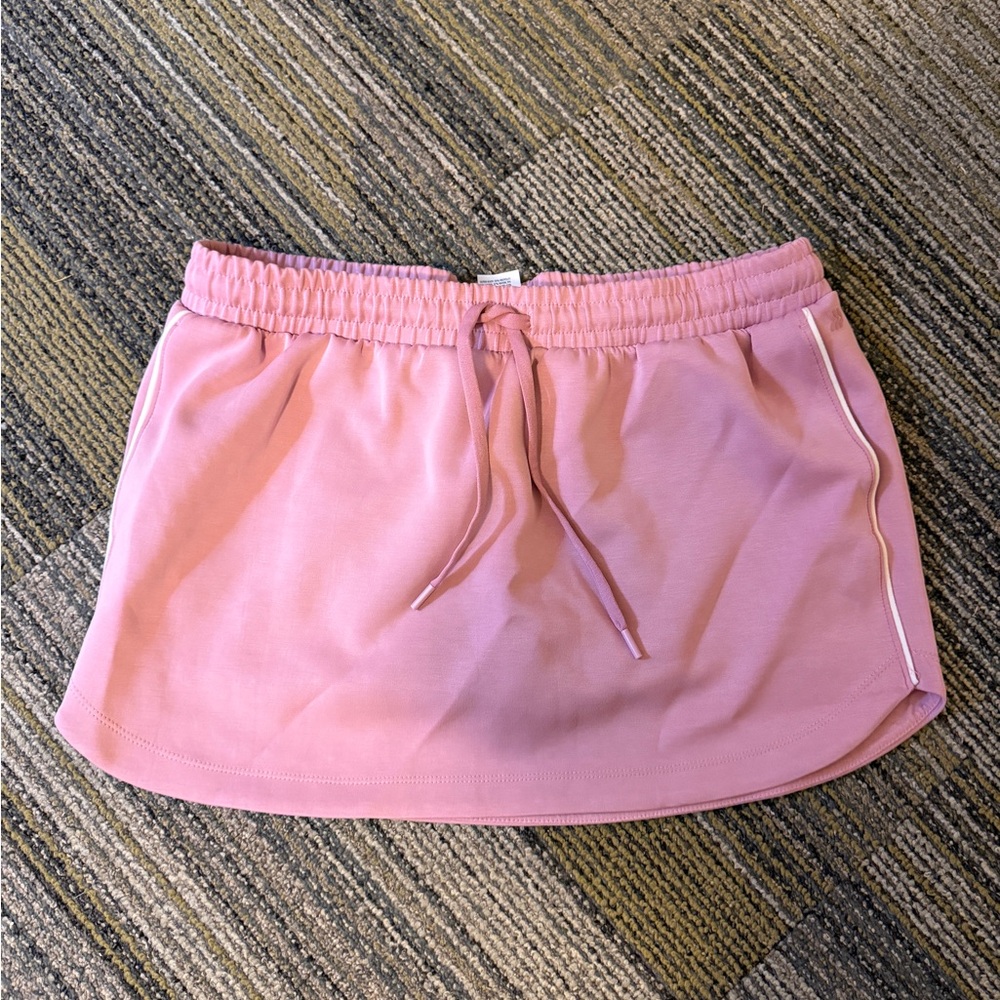 Pink Sweat Skort